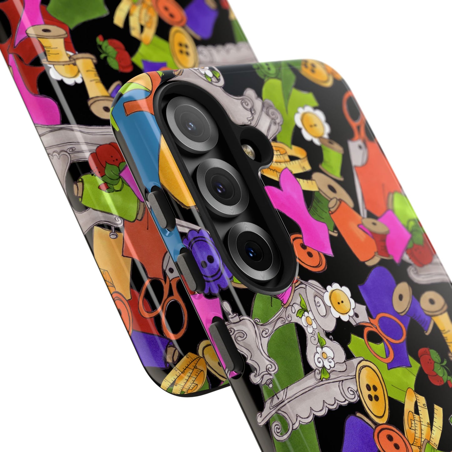 Kaleidasew Black Phone Case