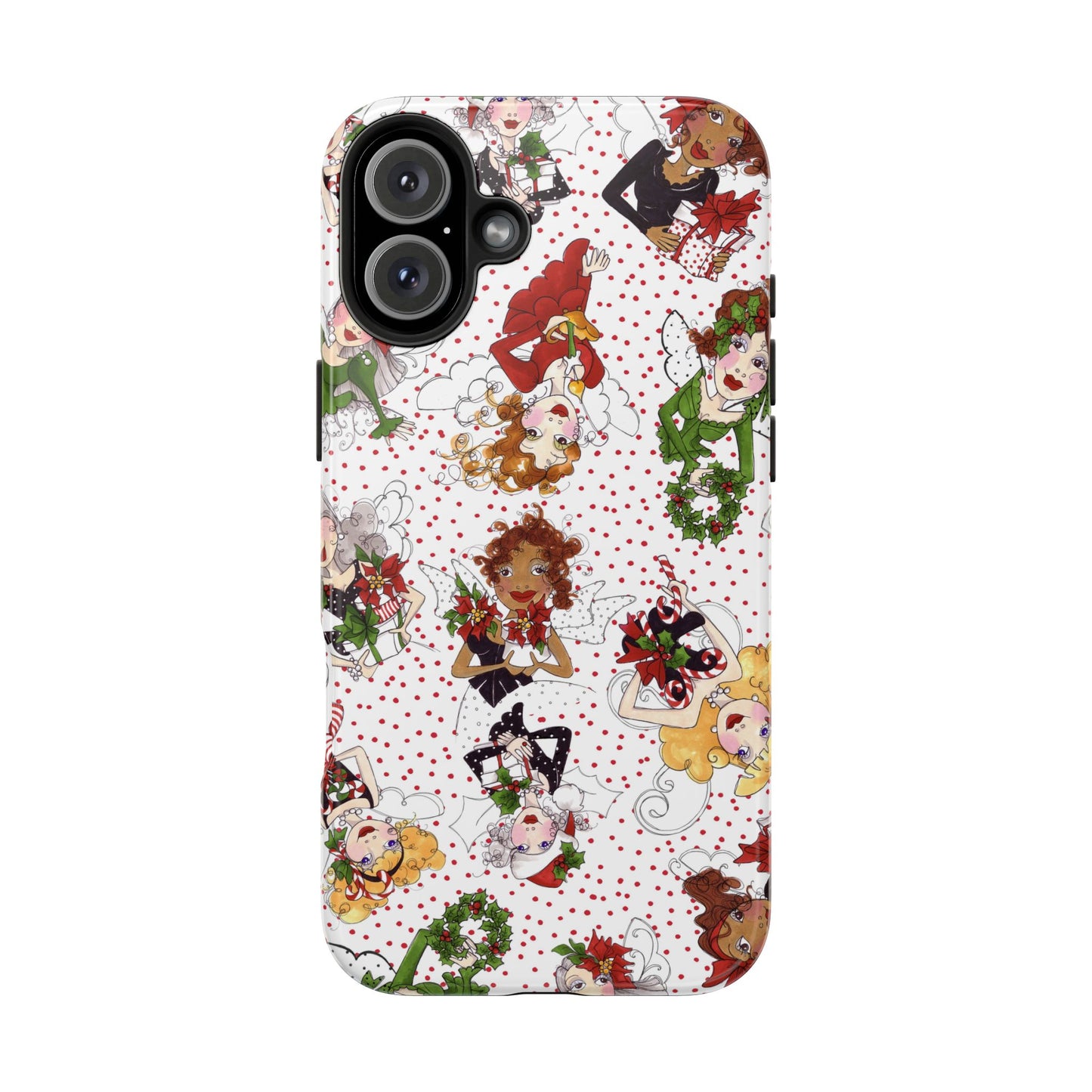 Fairy Toss White / Red Phone Case