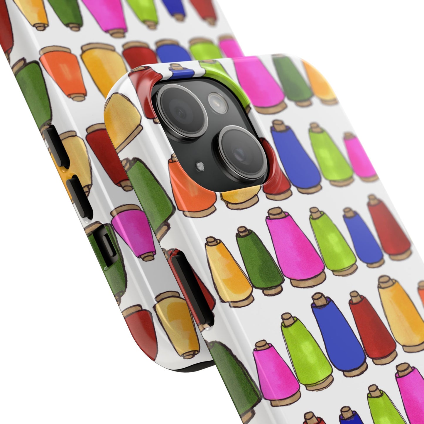 Coneiferous White / Multi Phone Case