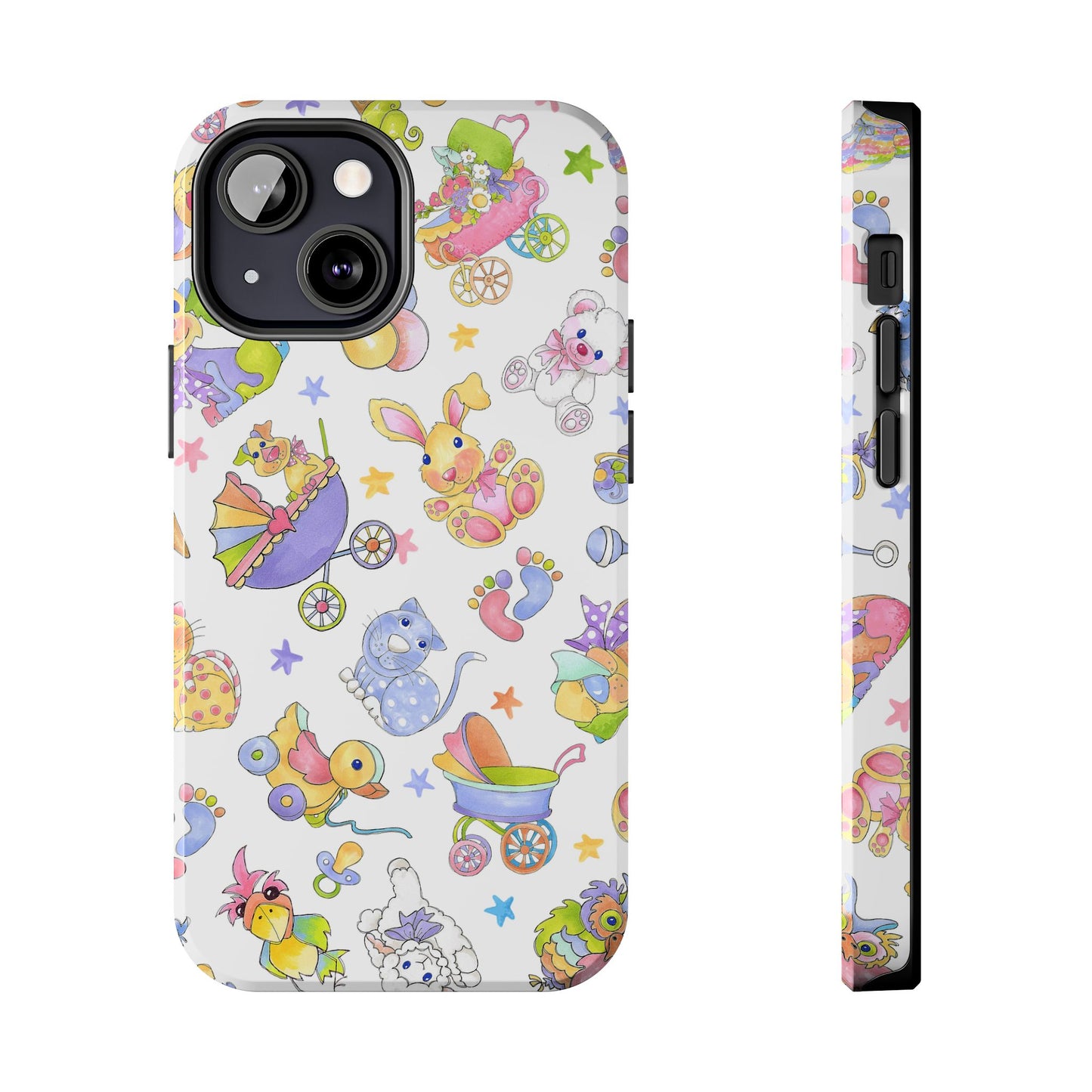 Busy Baby White Phone Case