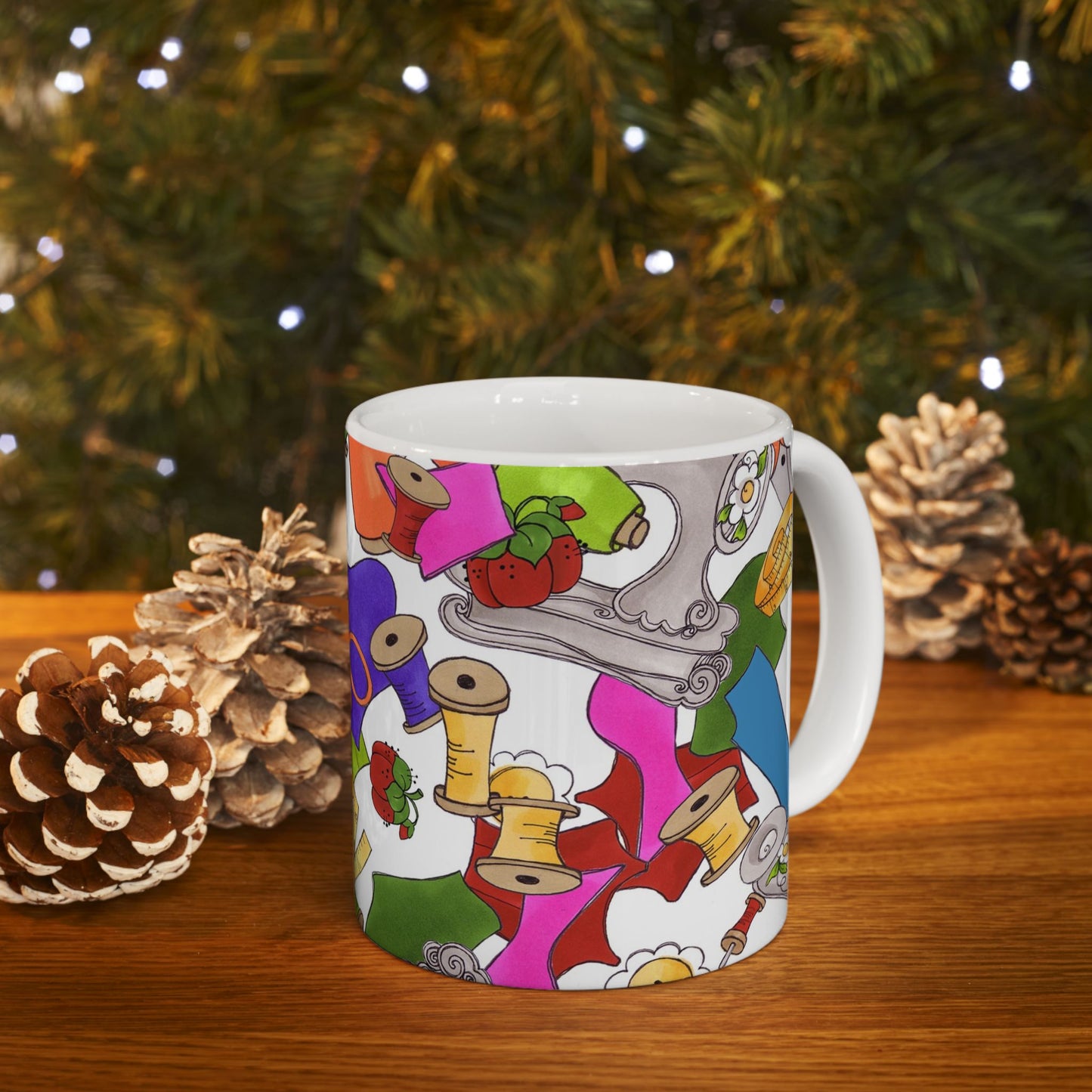 Kaleidasew White Cup