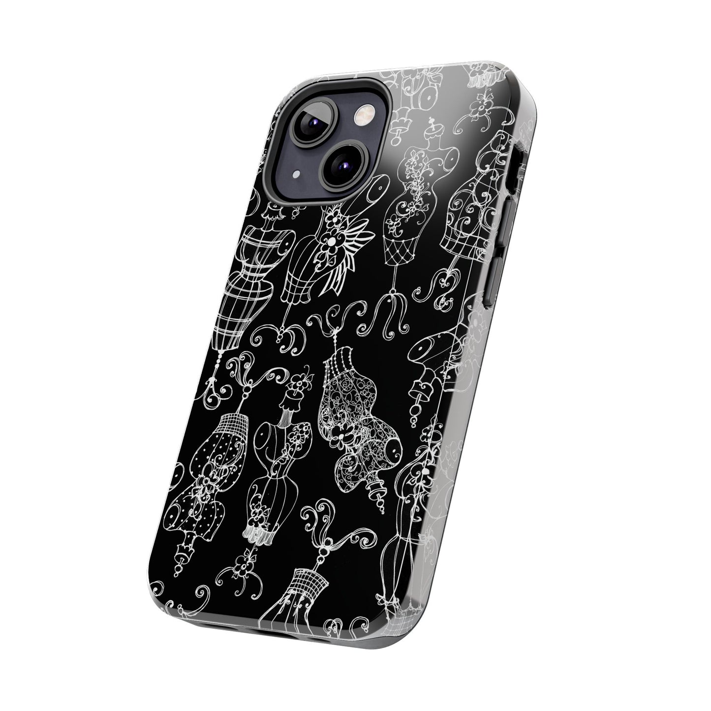 Mannequinique Black / White Phone Case