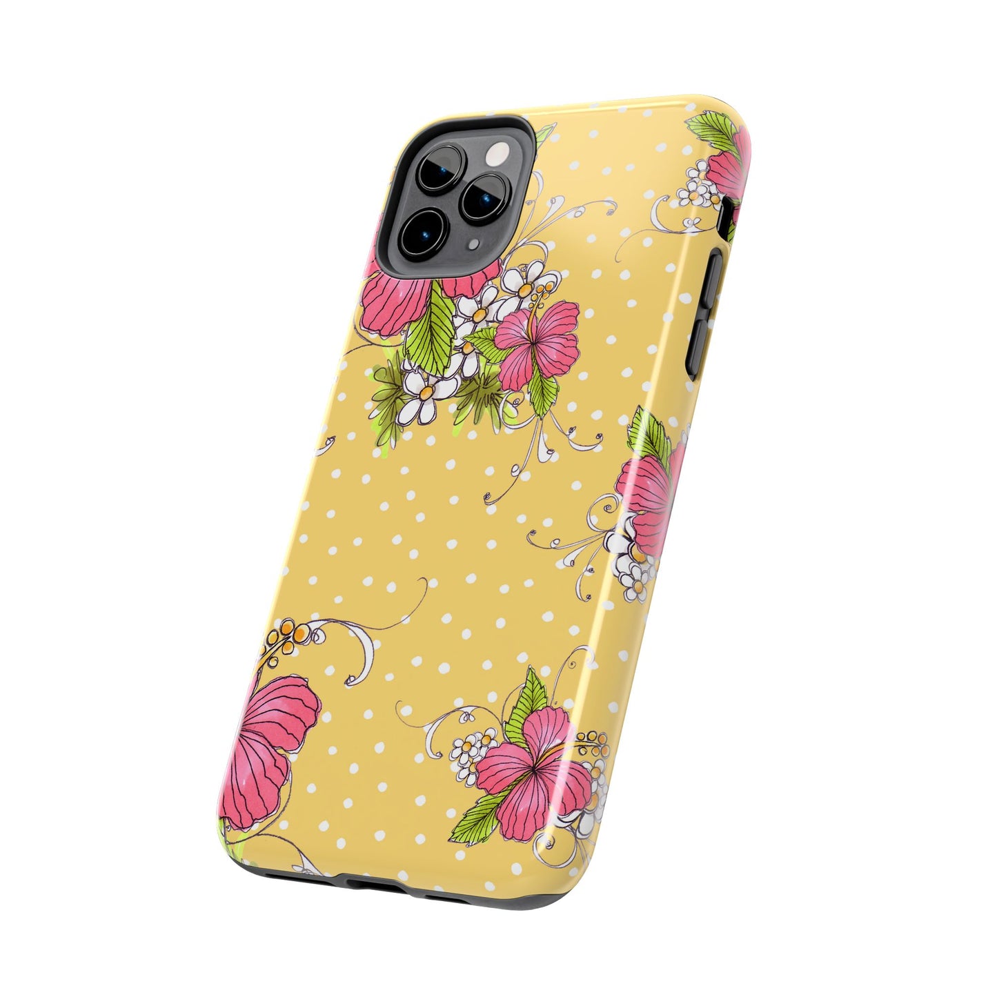 Lady Luau Yellow Phone Case