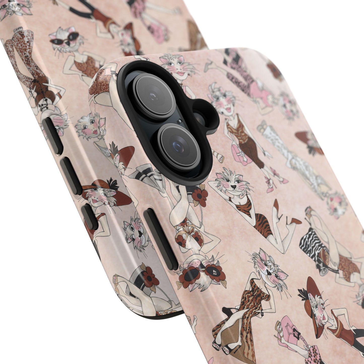 Spotted Lilies Pink Phone Case