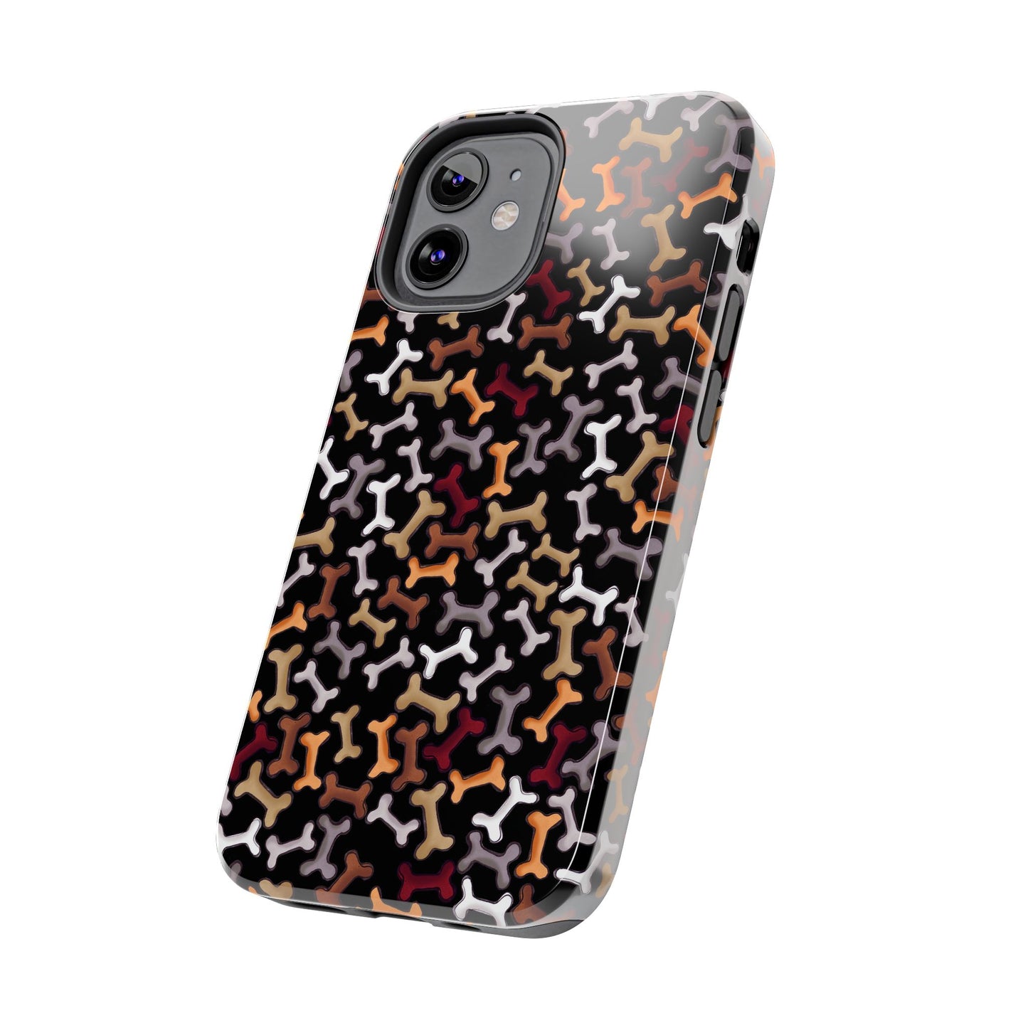 Dog Bones Black Phone Case