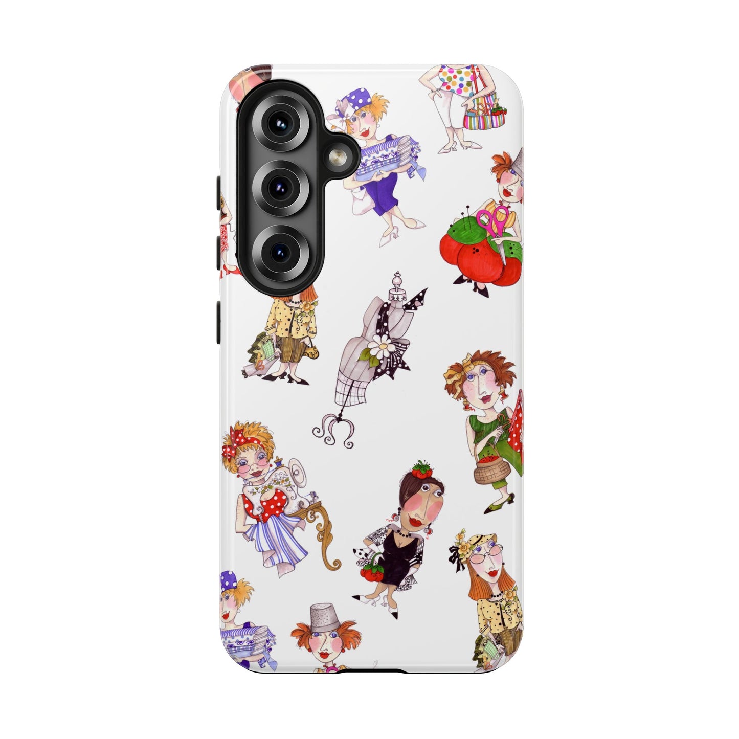 Sewphisticates White Phone Case
