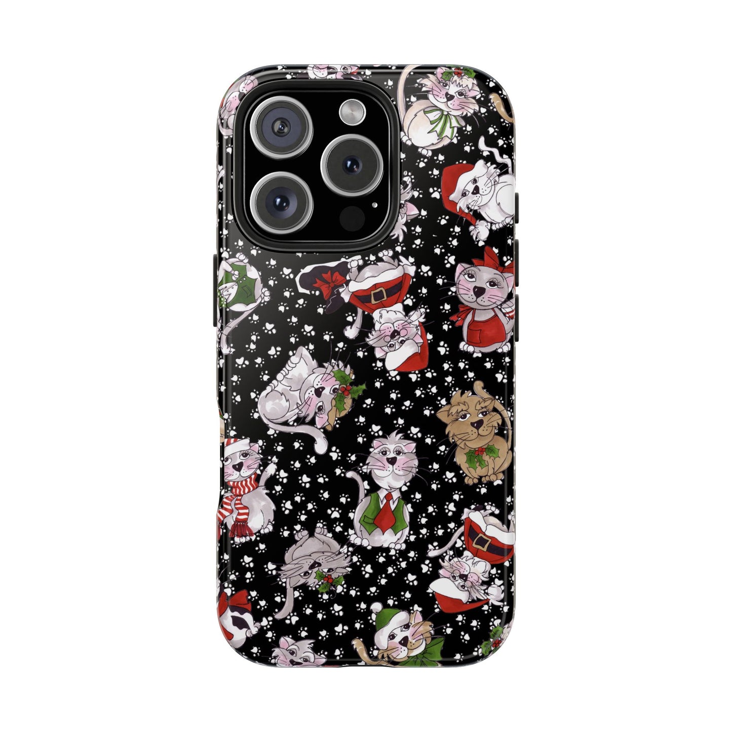 Kittie Blizzard Black Phone Case