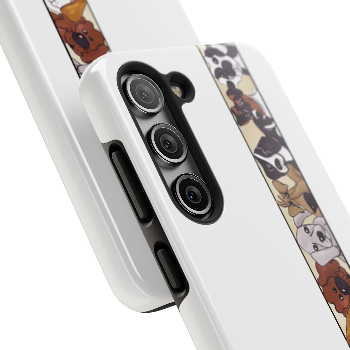 Doggie Delight Border Phone Case