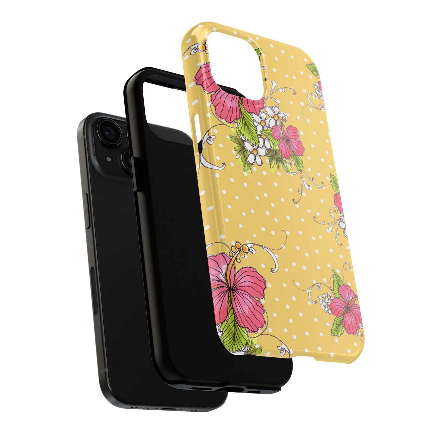 Lady Luau Yellow Phone Case
