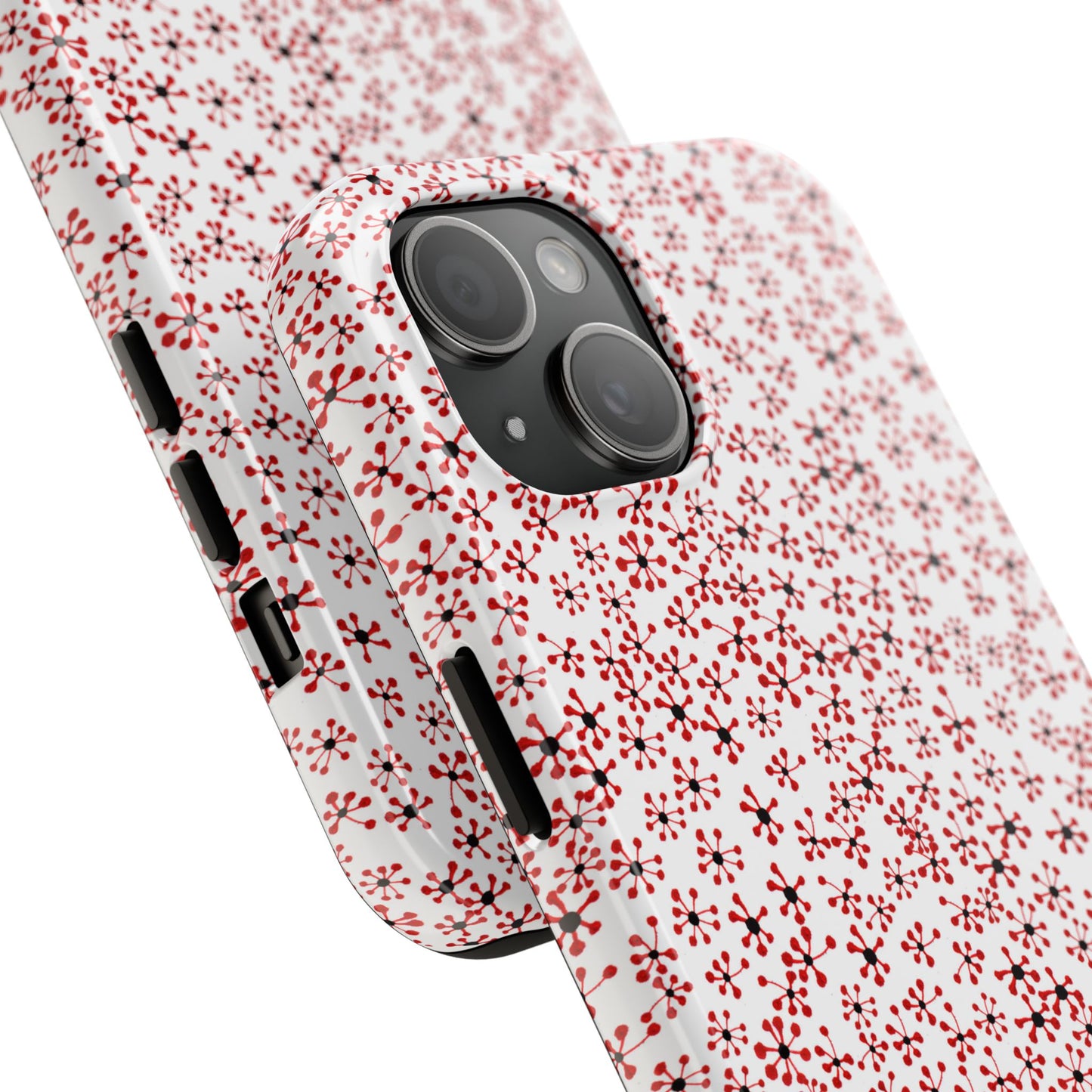 Flock of Red Daisies Phone Case
