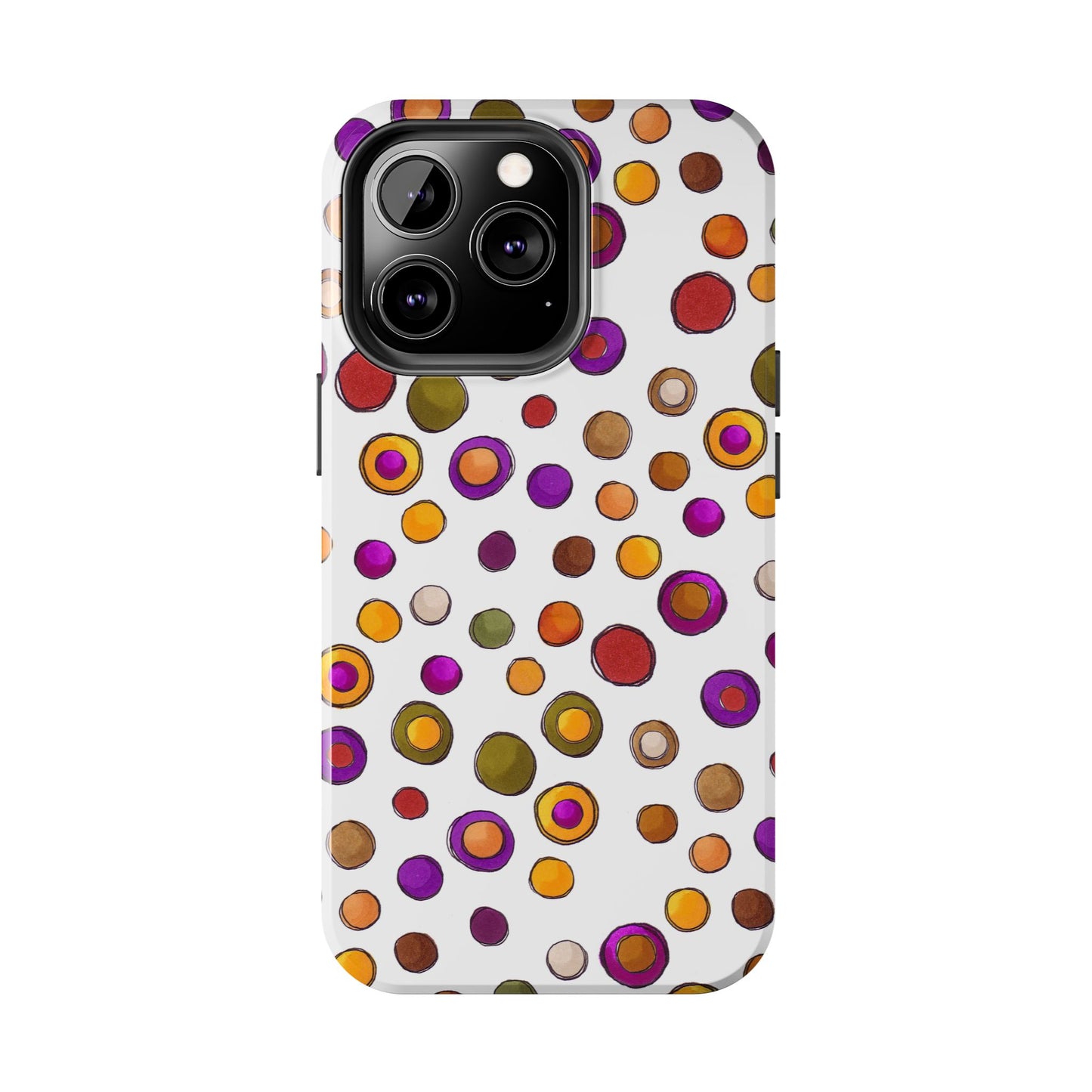 Sesame Dot White Phone Case