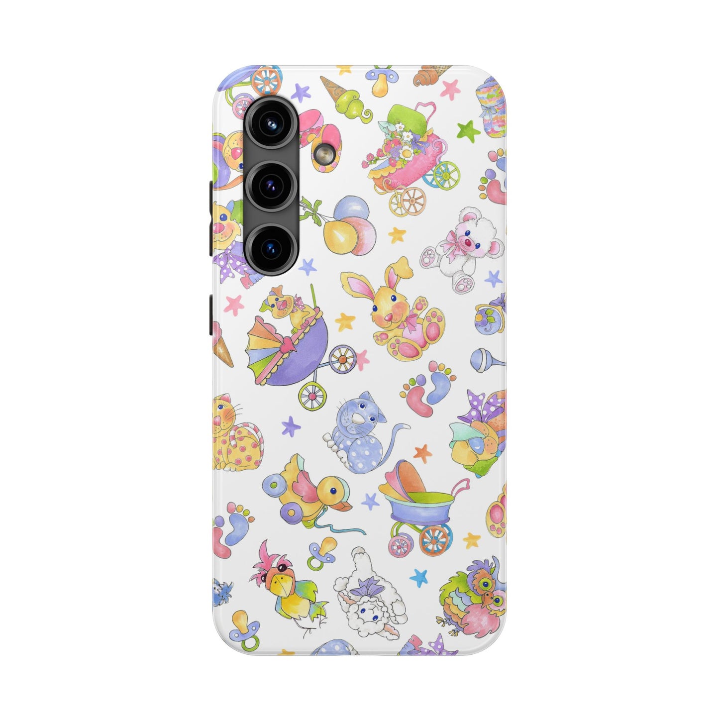 Busy Baby White Phone Case