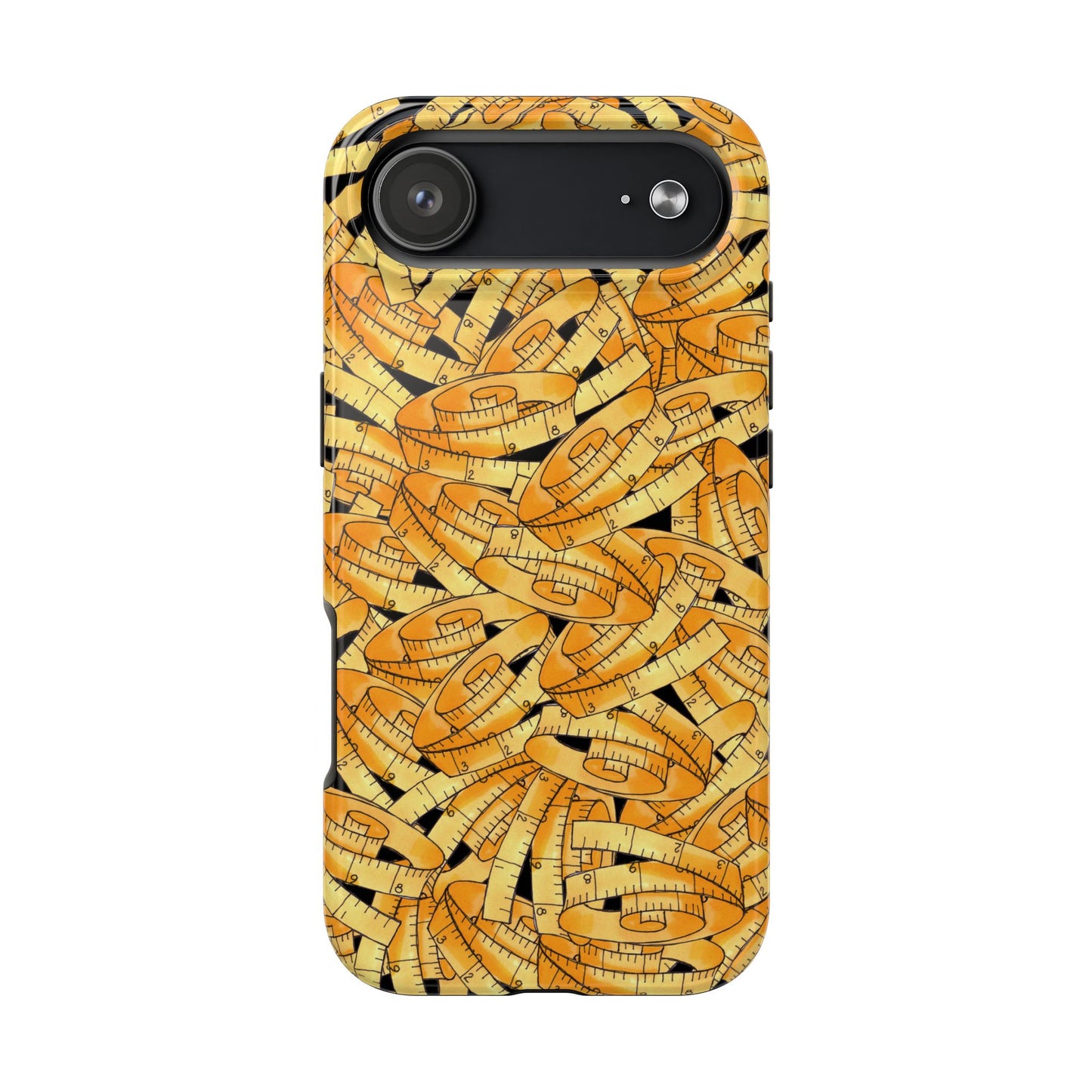 Tape Storm Black / Yellow Phone Case