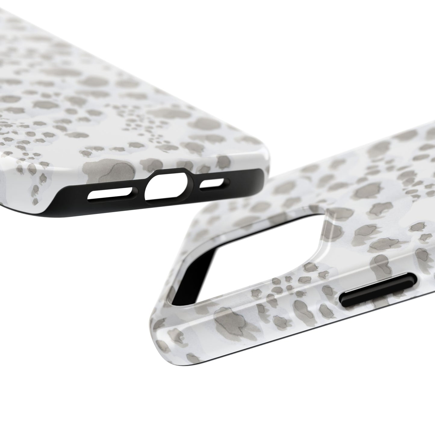 Kitty Dots White Phone Case