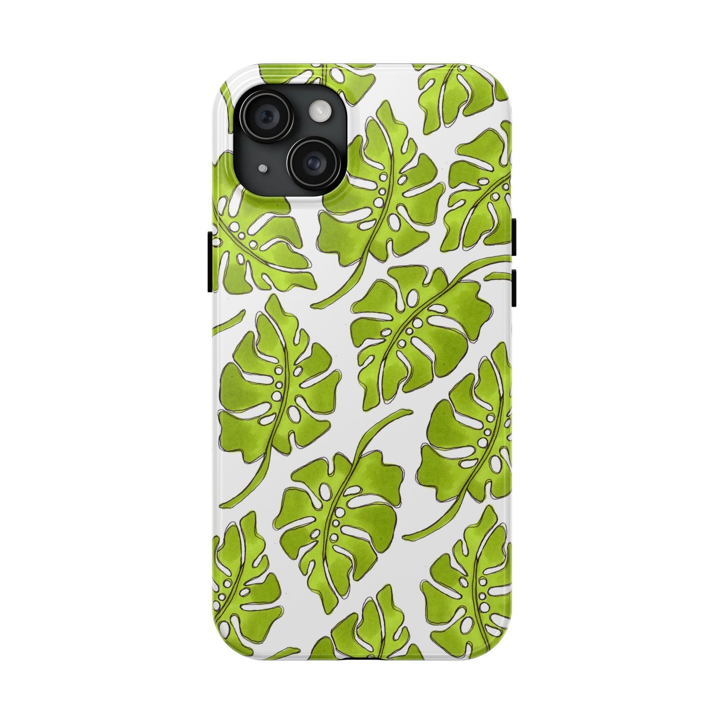 Big Leaf White Phone Case