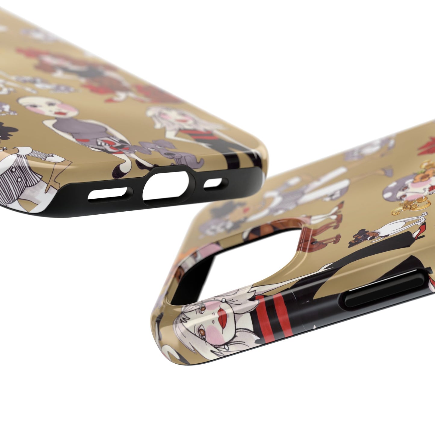 Dog Ladies Tan Phone Case