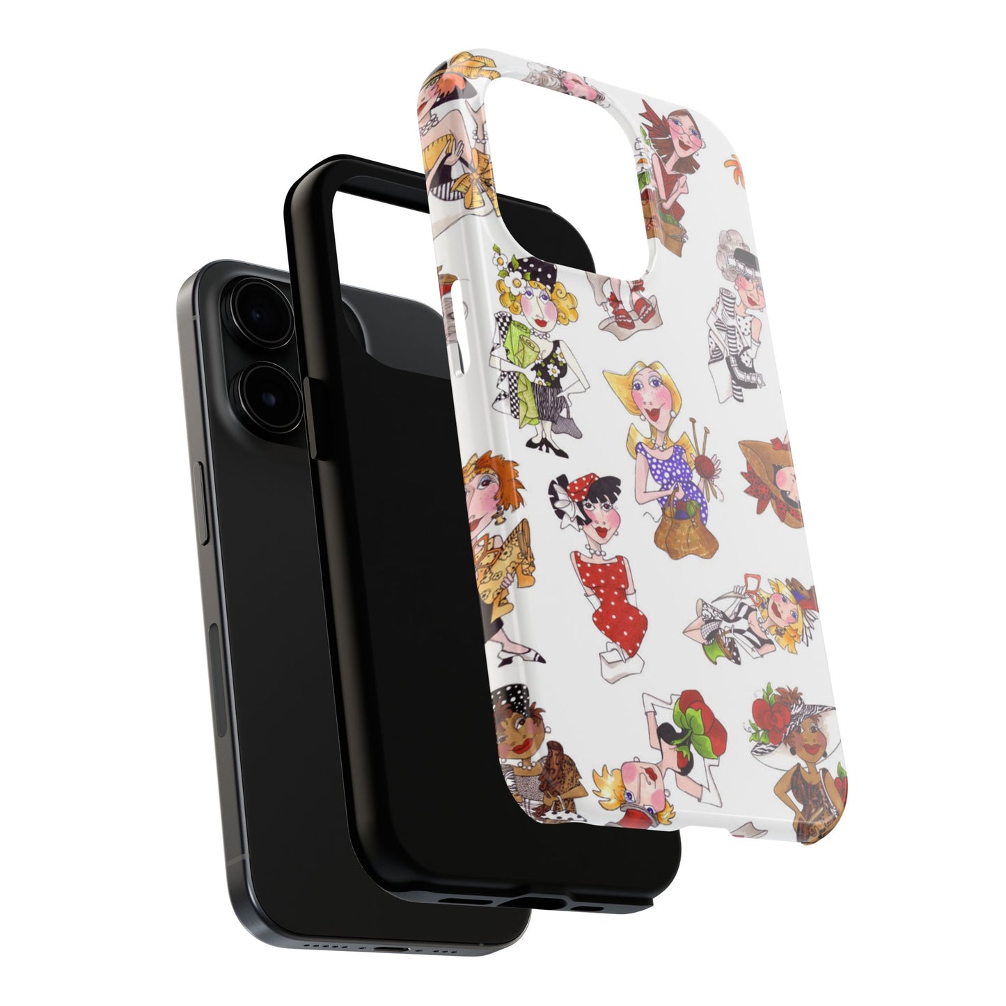 Creative Toss White Phone Case