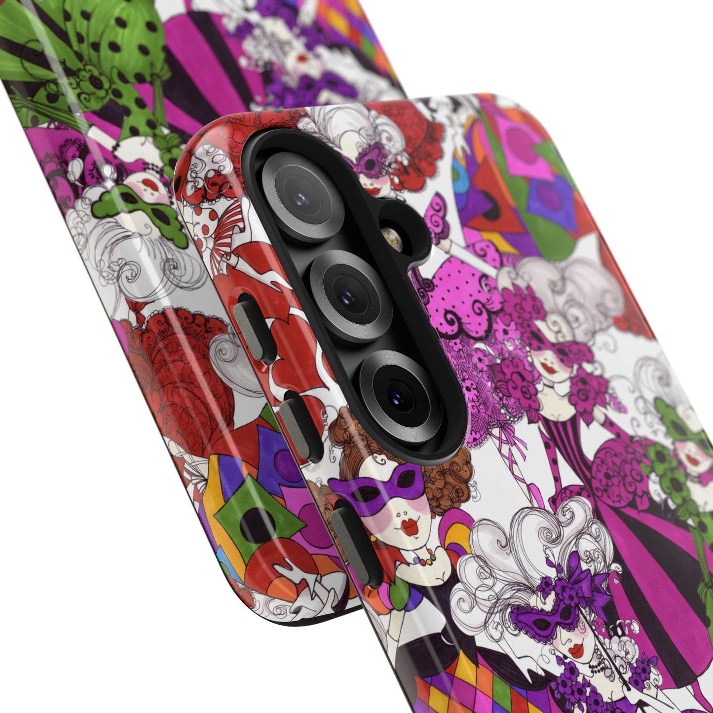 Crowded Dance Floor White Phone Case