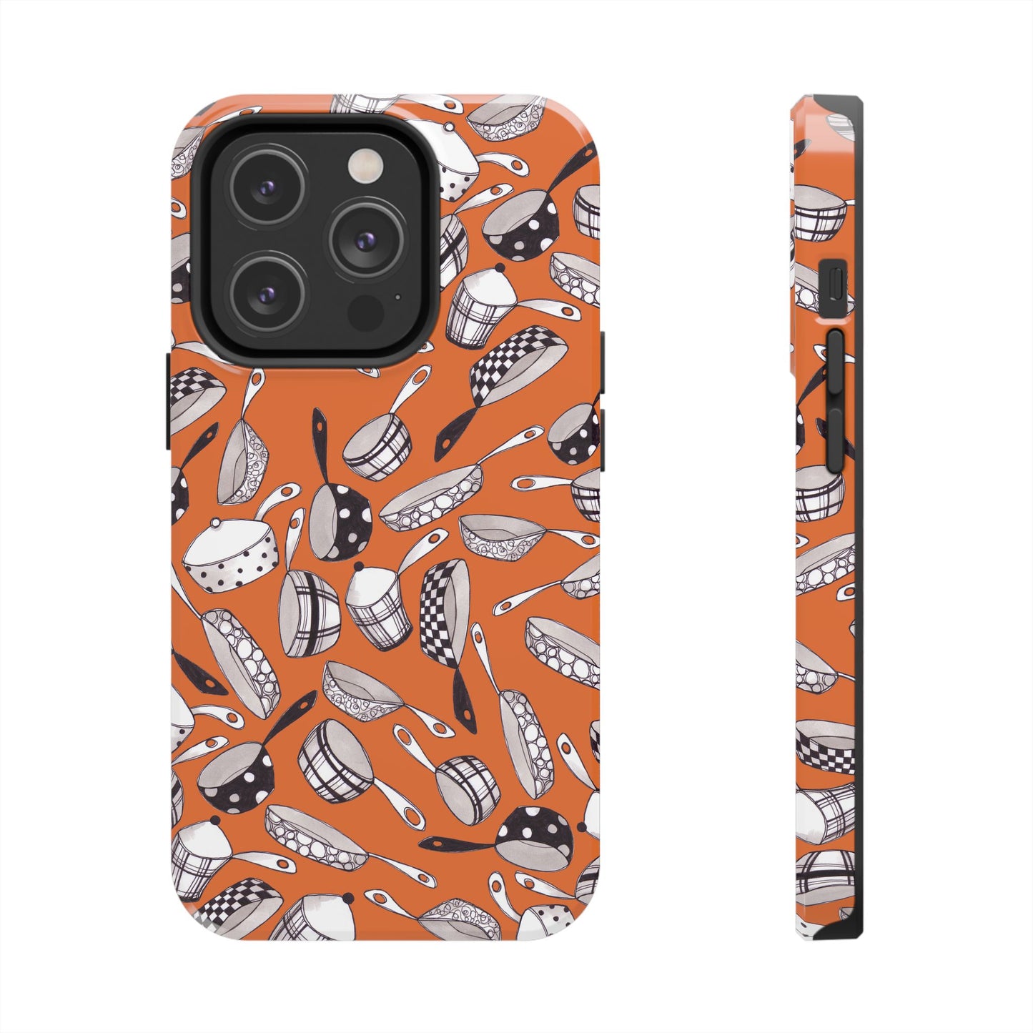 Pots & Pans Flyin' Orange Phone Case