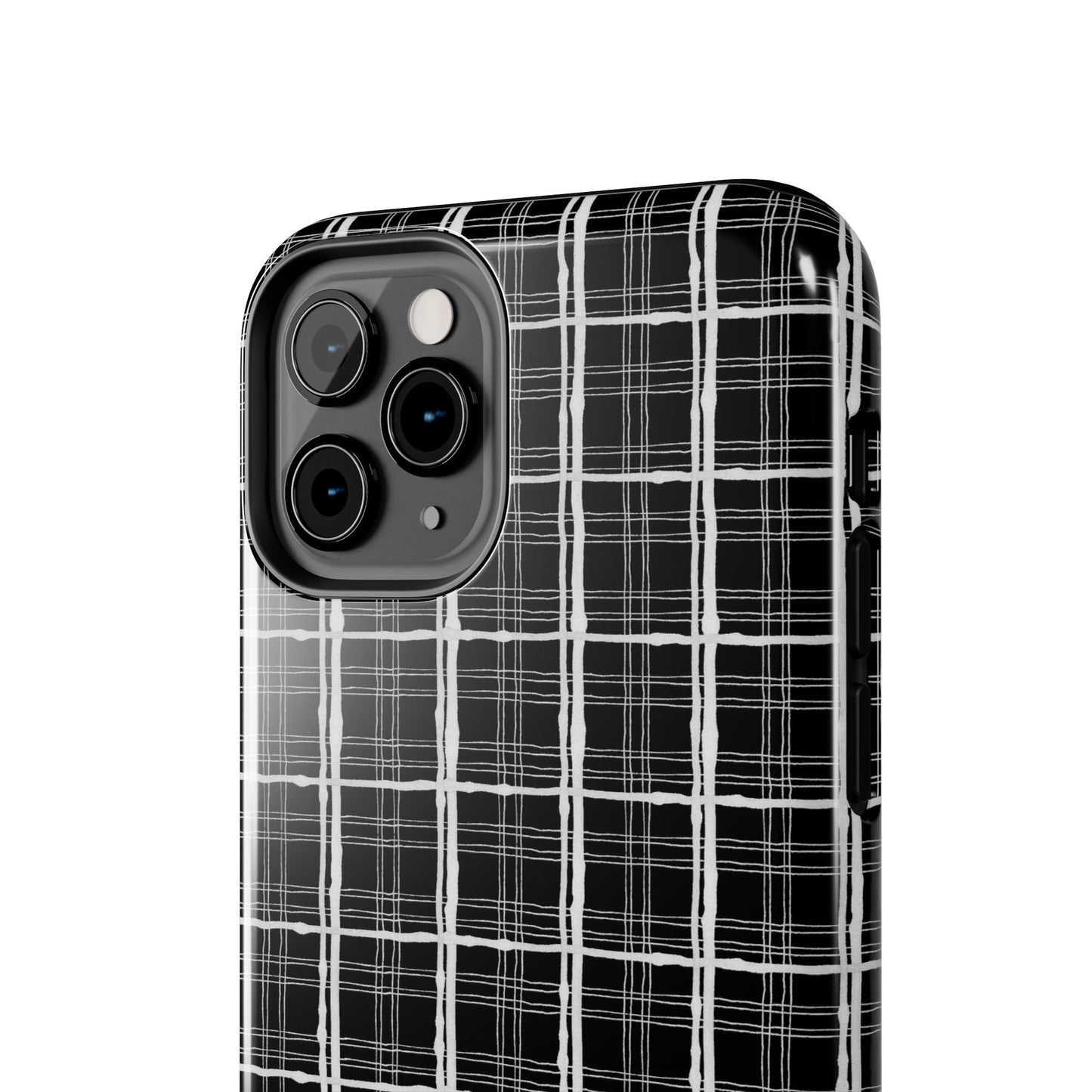 Sophistiplaid Black / White Phone Case