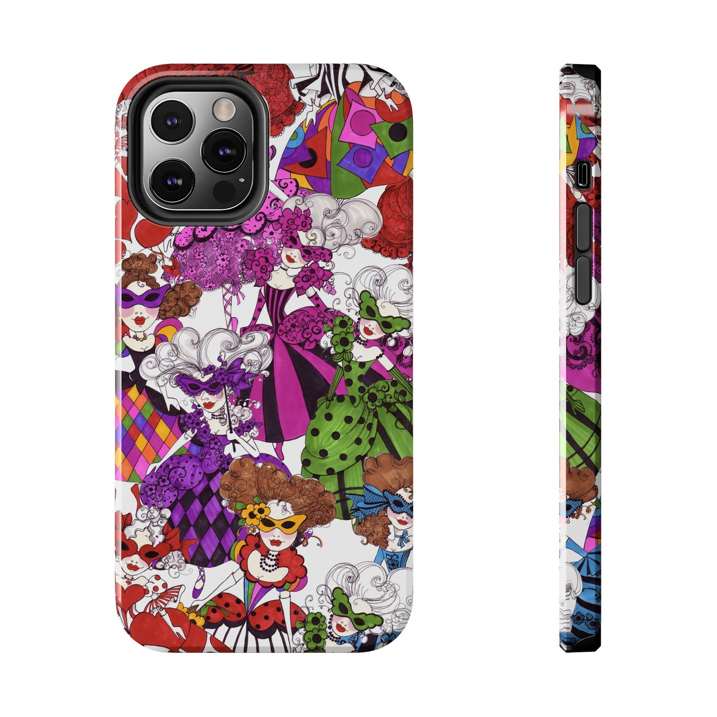 Crowded Dance Floor White Phone Case