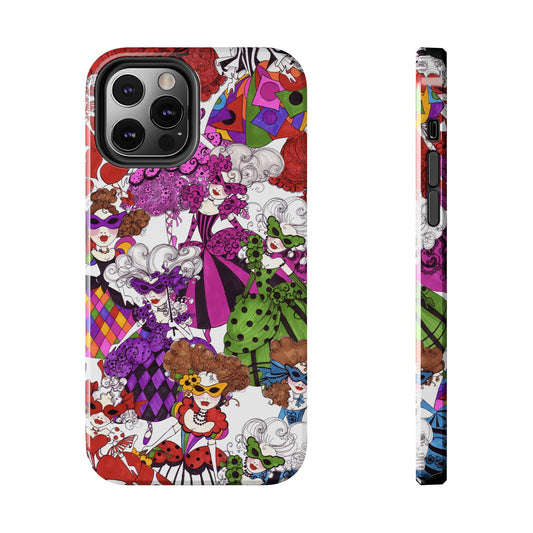 Crowded Dance Floor White Phone Case