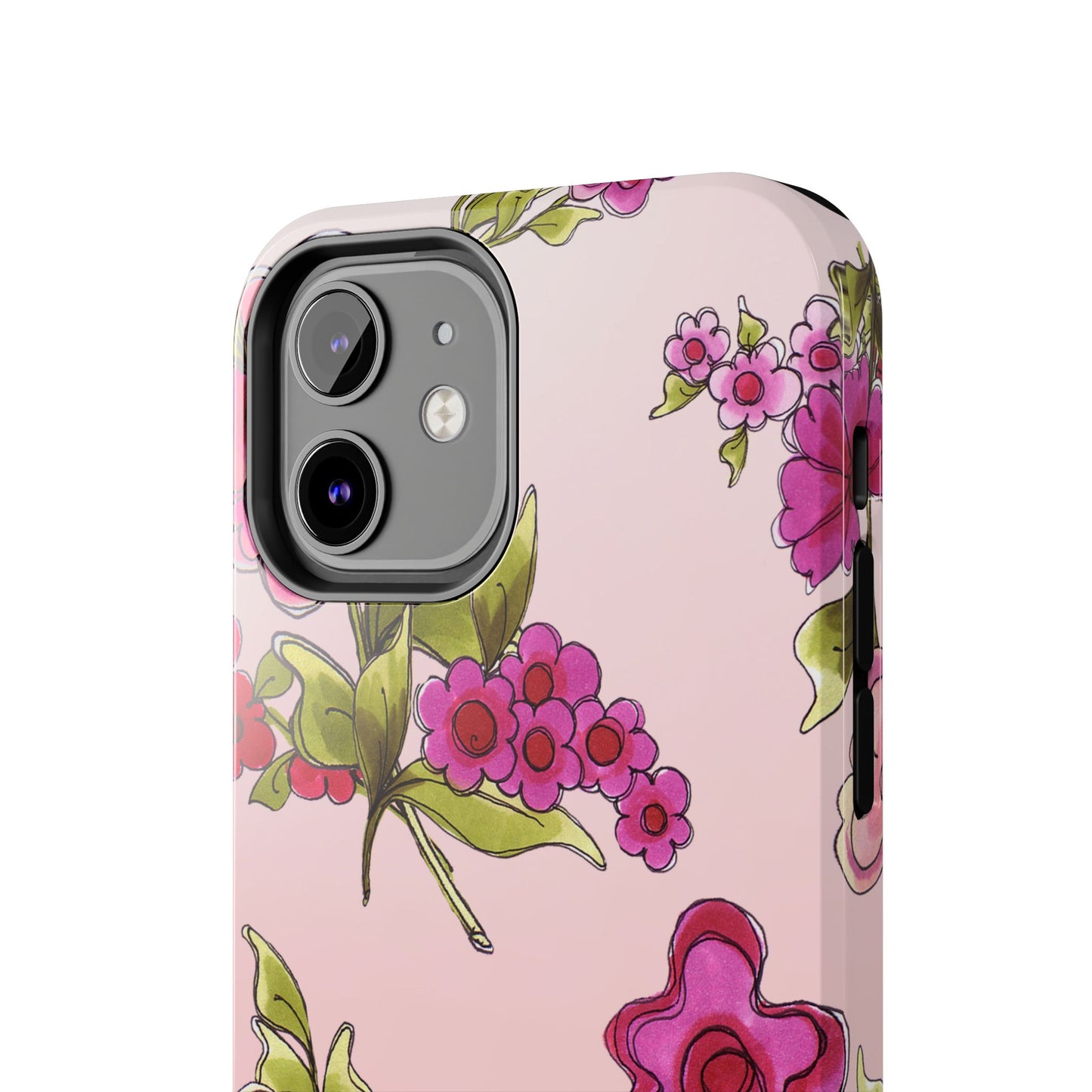 Jumbo Floral Pink Phone Case