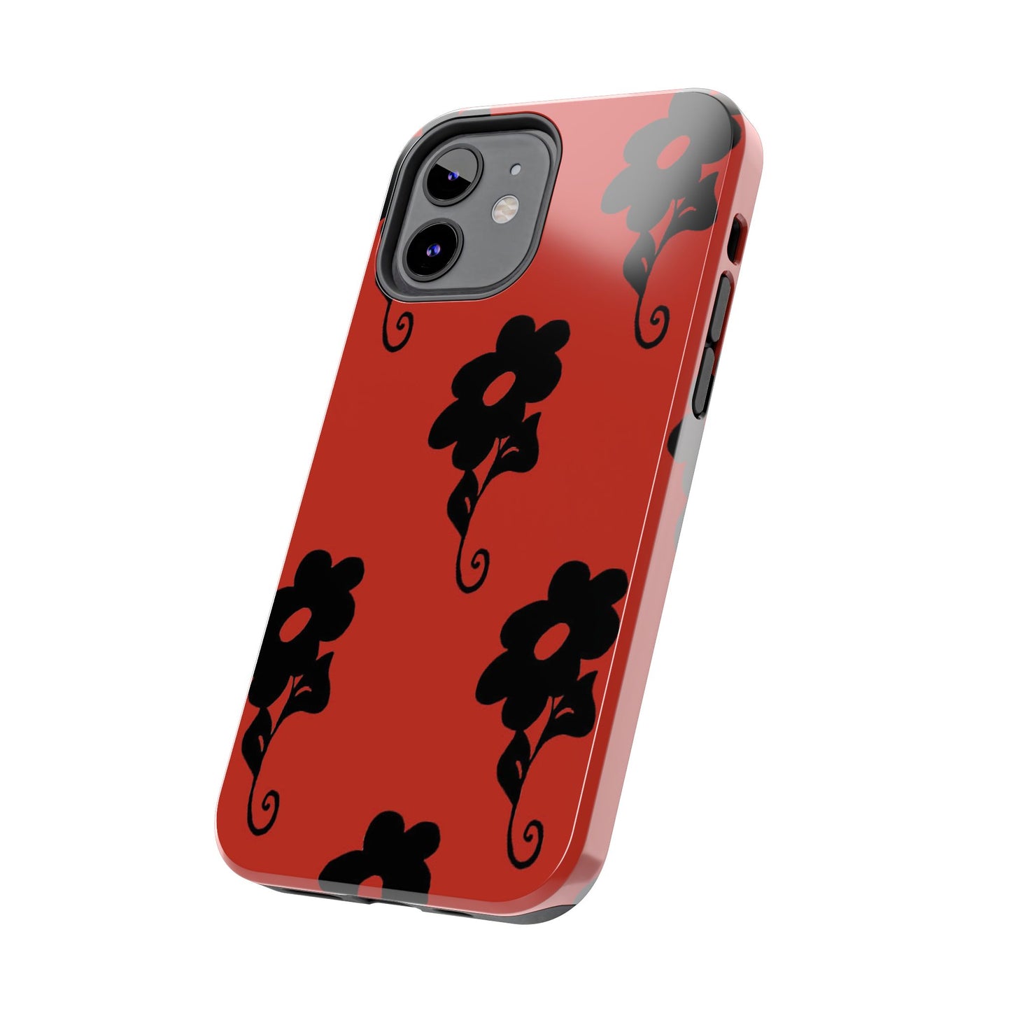 Daring Daisy Red Phone Case