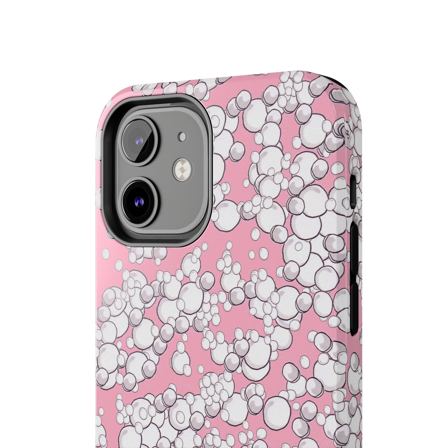 Bubble Dots Pink Phone Case