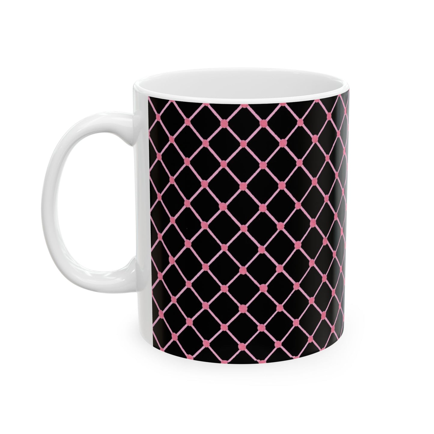 Cyclone Fence Black / Pink Cup
