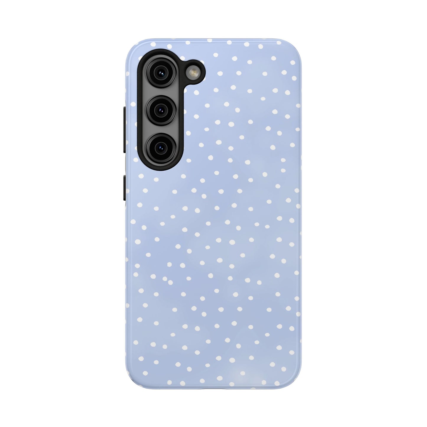 Petite Dots Blue / White Phone Case