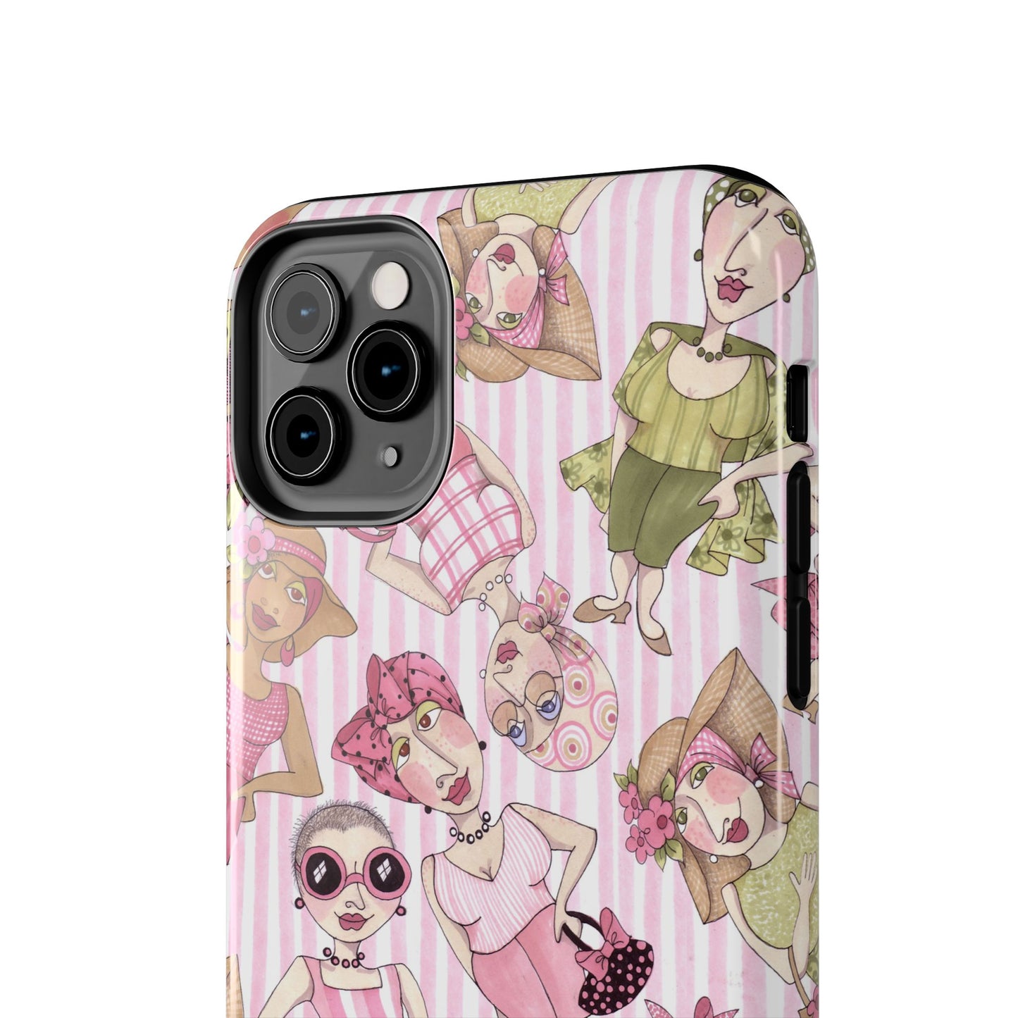 Tossed Ladies Pink Phone Case