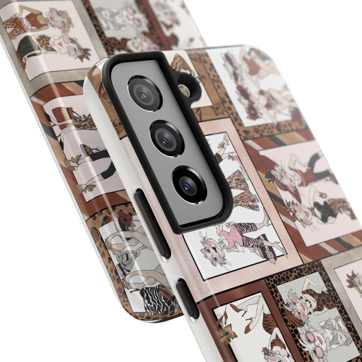 Wild Cat Woman Phone Case