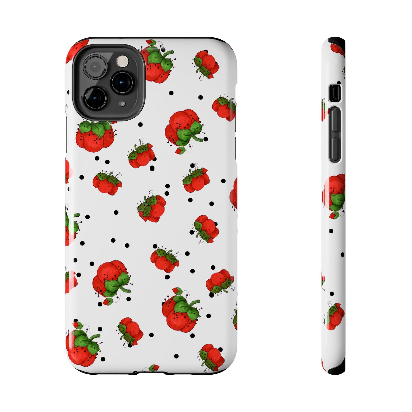 Pin Dots White Phone Case