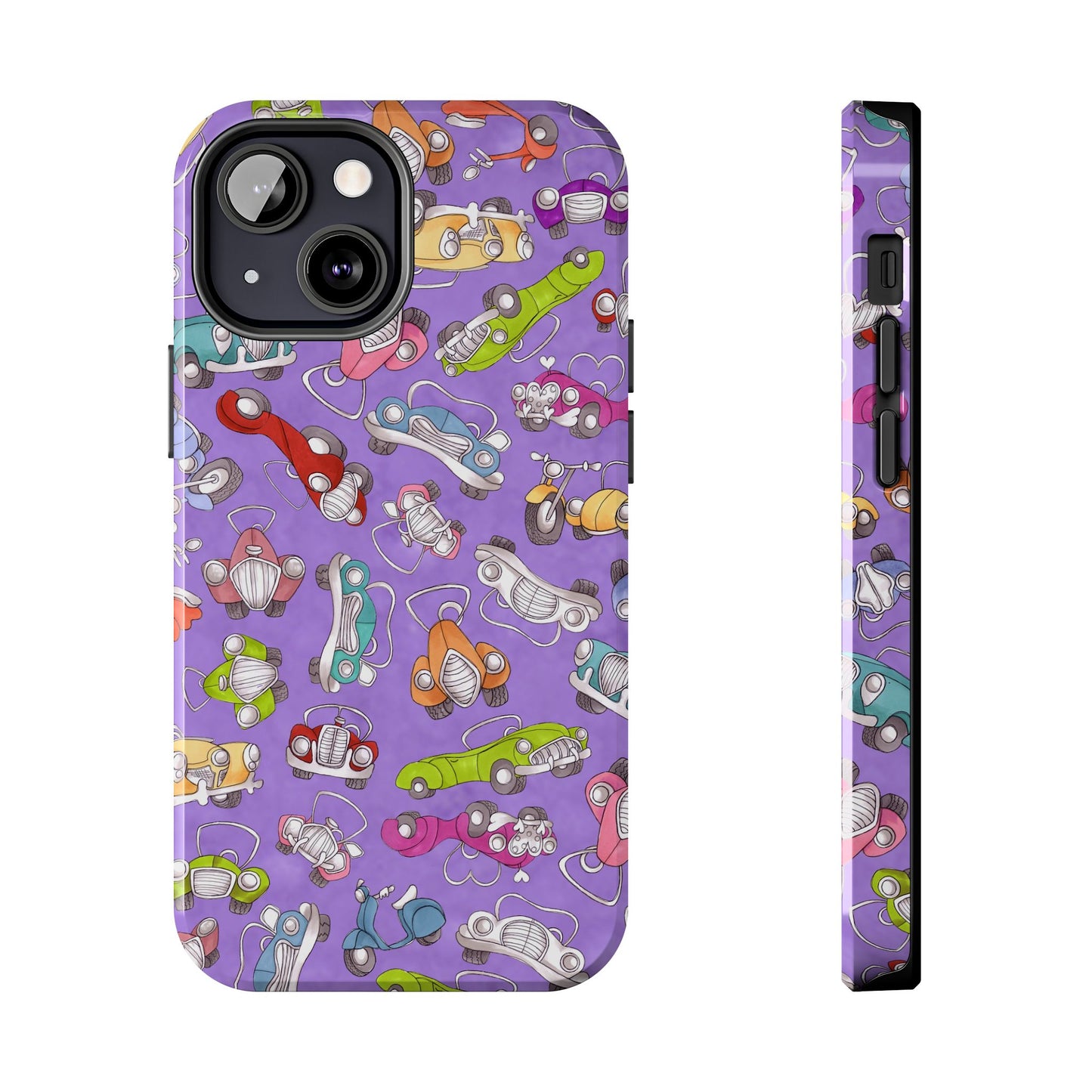Pile Up Purple Phone Case