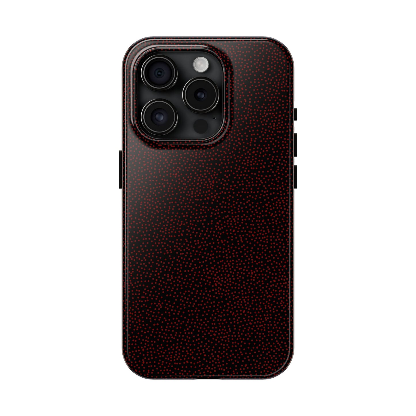 Mini Dot Black / Red Phone Case