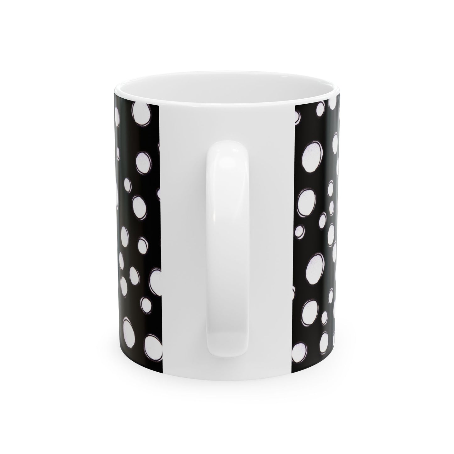 Pot Dots Black Cup