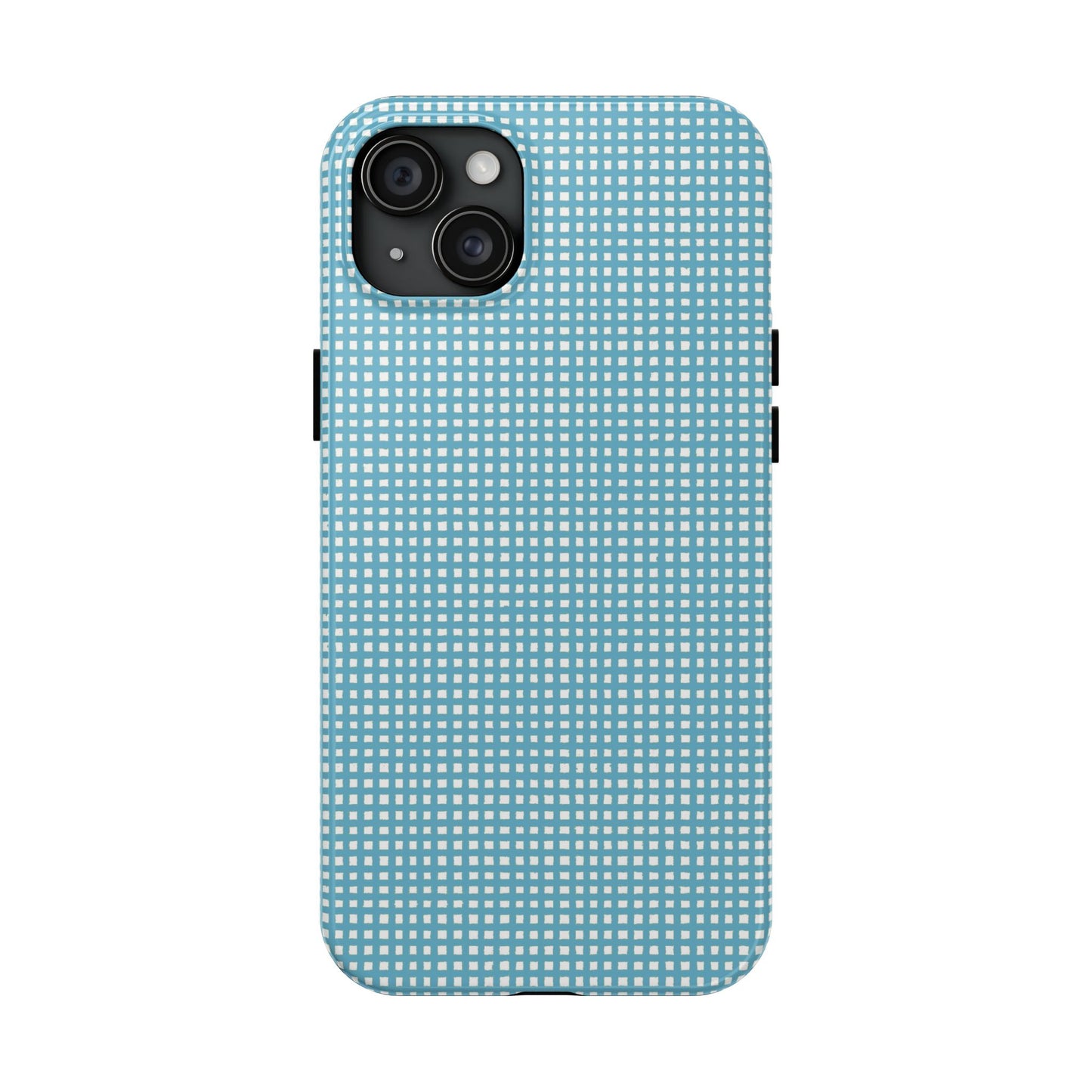 Chipper Check Turquoise Phone Case