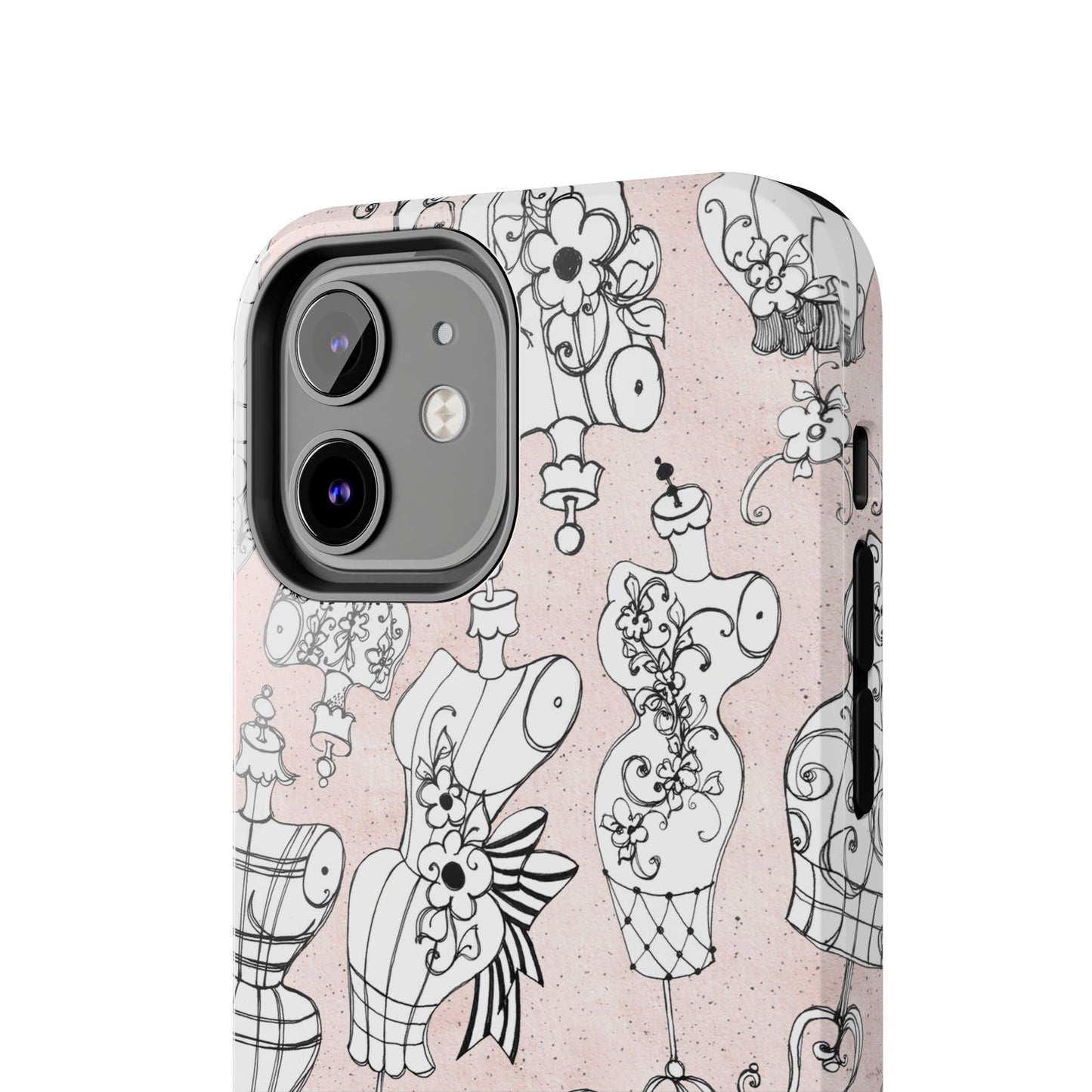 Mannequineque Silver Phone Case