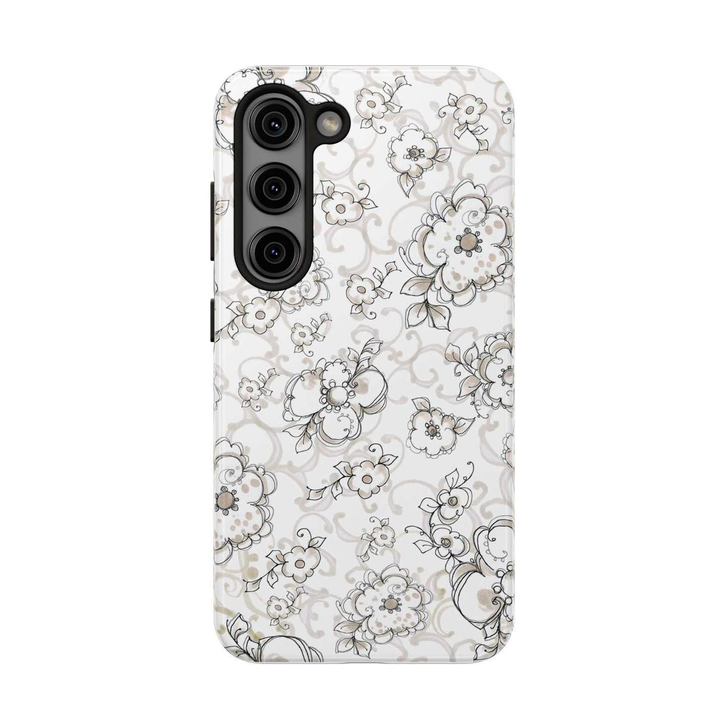 Angel Flowers Phone Case