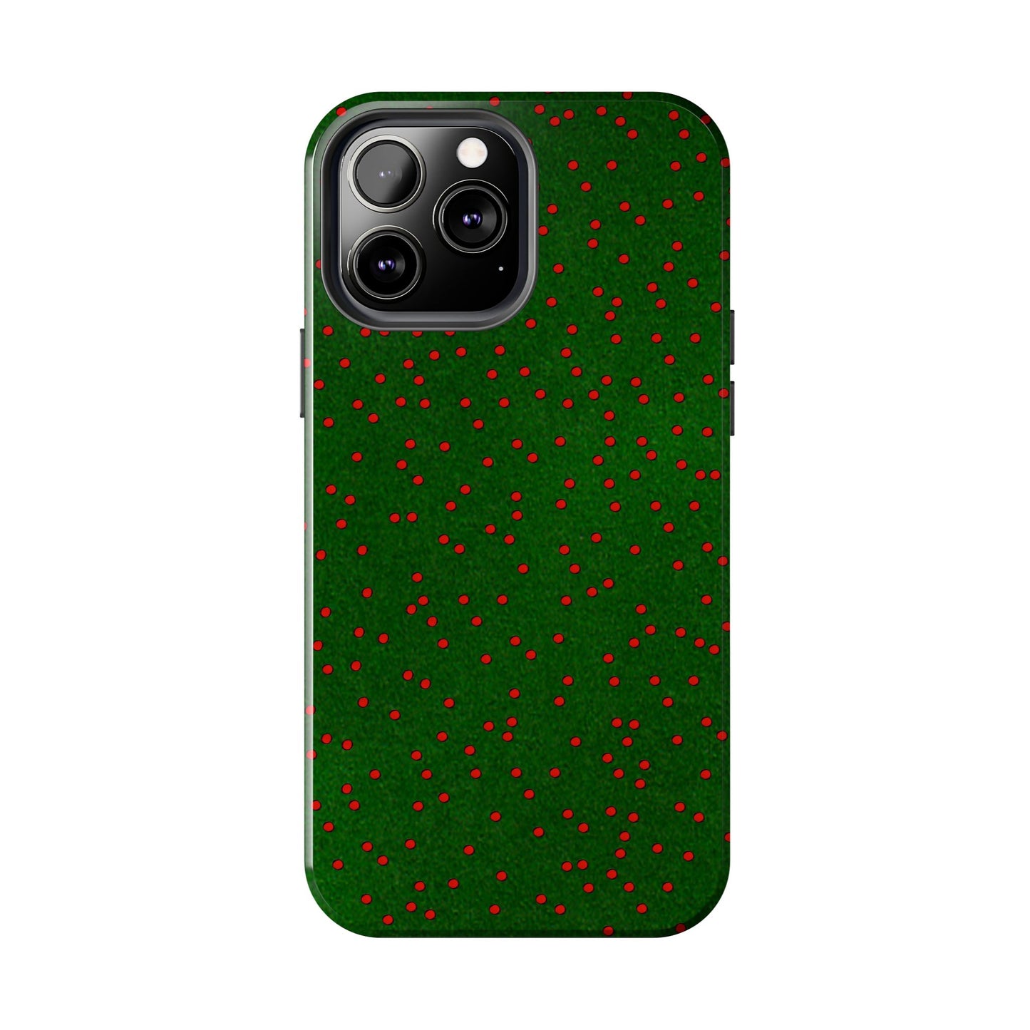 Happy Dots Green / Red Phone Case