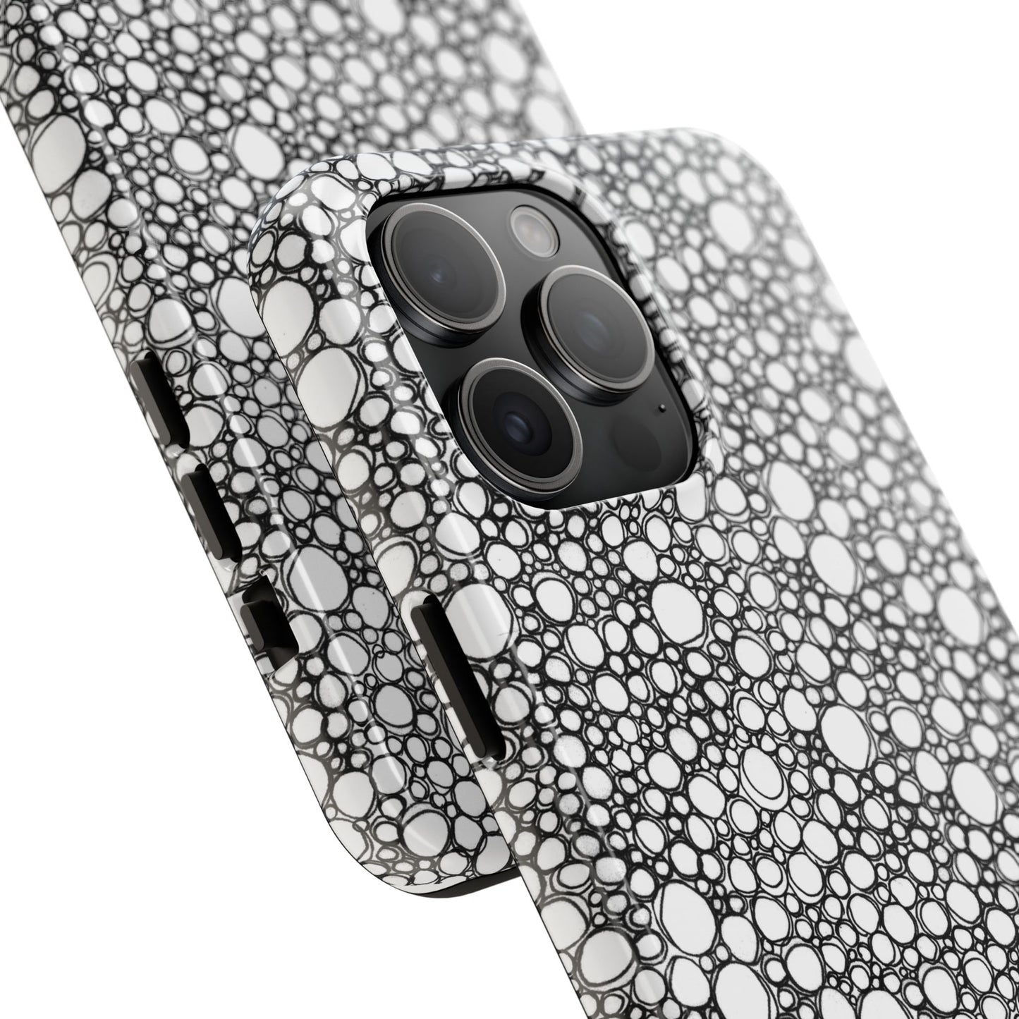 Air Bubbles Black Phone Case