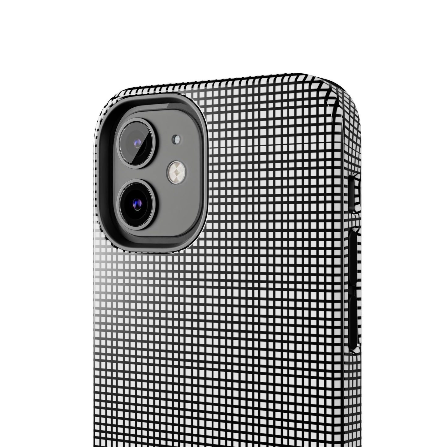 Window Pane White / Black Phone Case