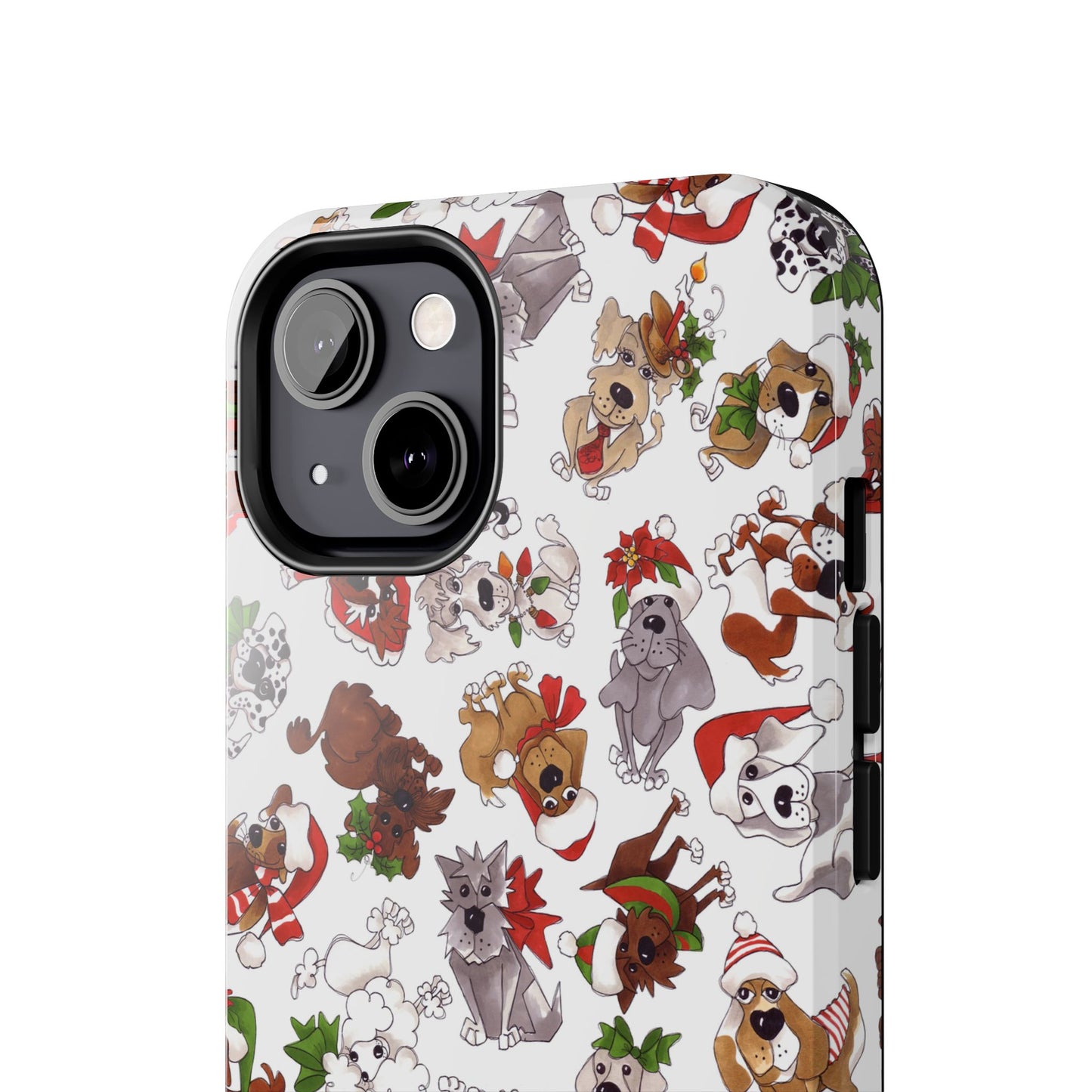 Doggie Toss White Phone Case