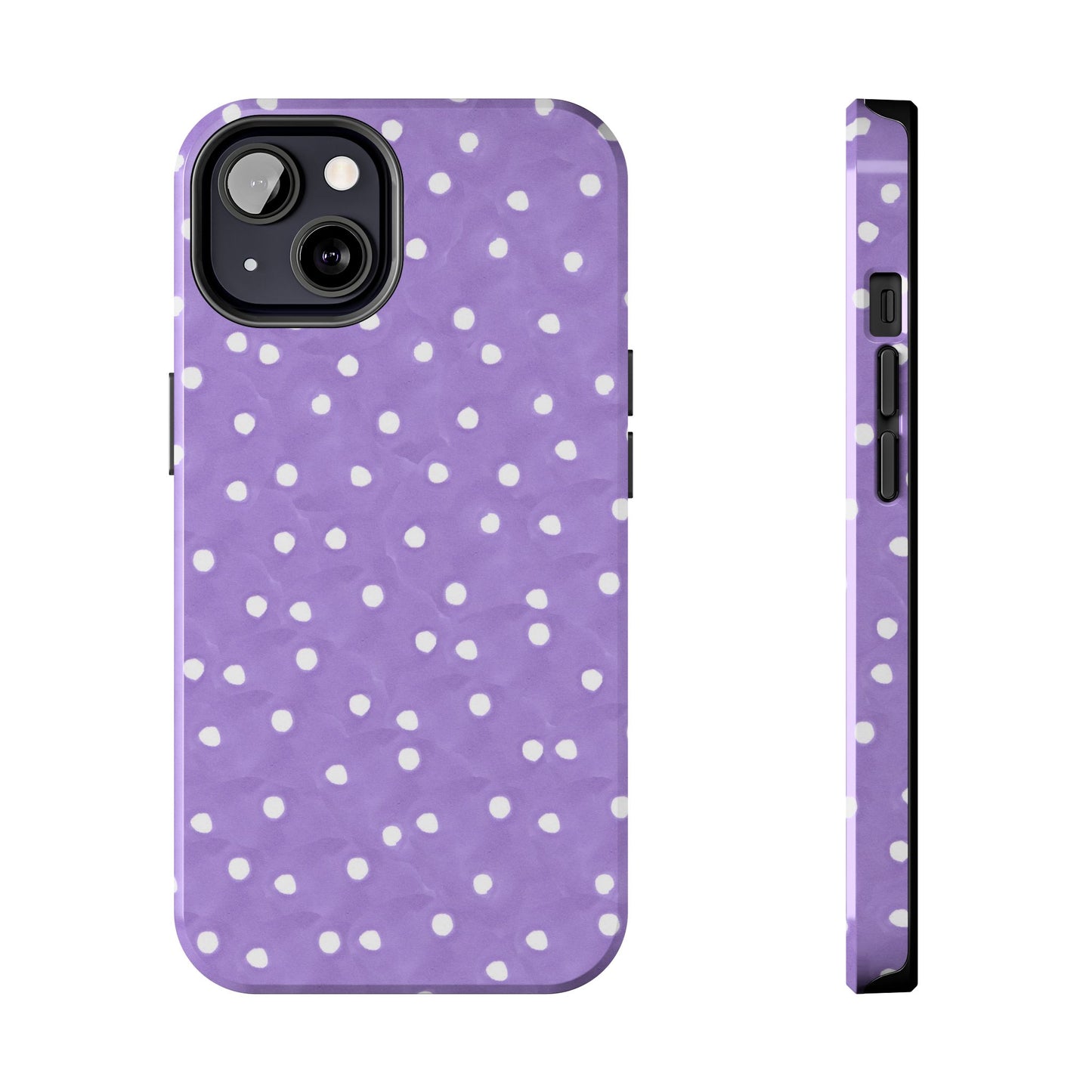 Curious Dots Purple Phone Case