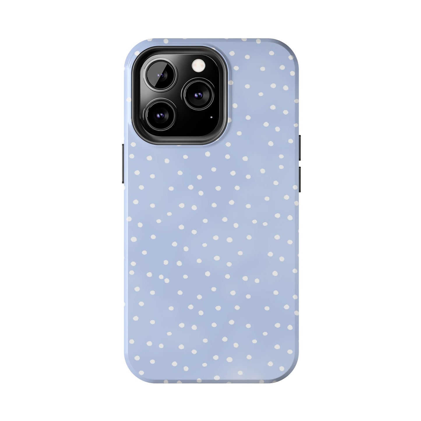 Petite Dots Blue / White Phone Case