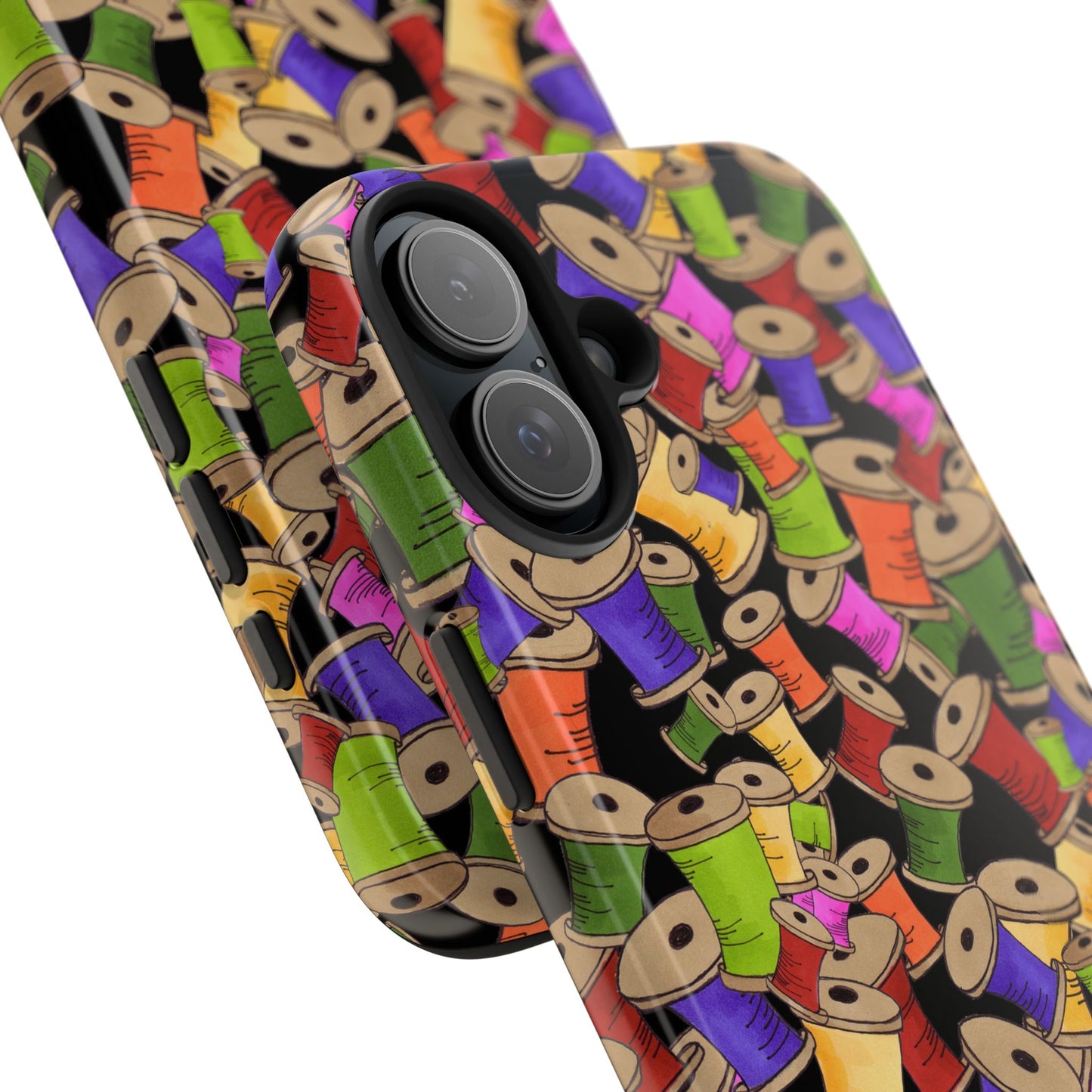 Spoolopoly Black Phone Case