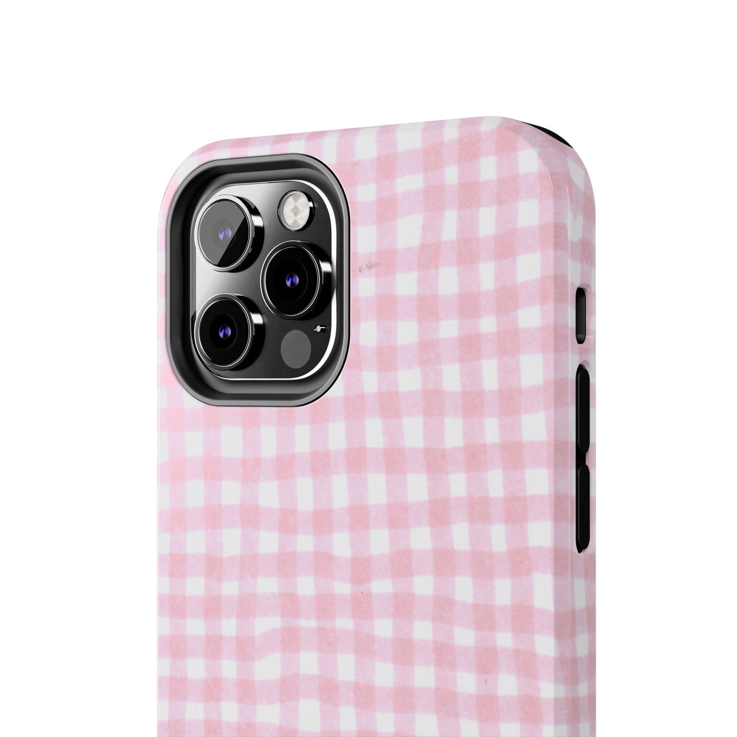 Wonky Chipper Check Pink Phone Case