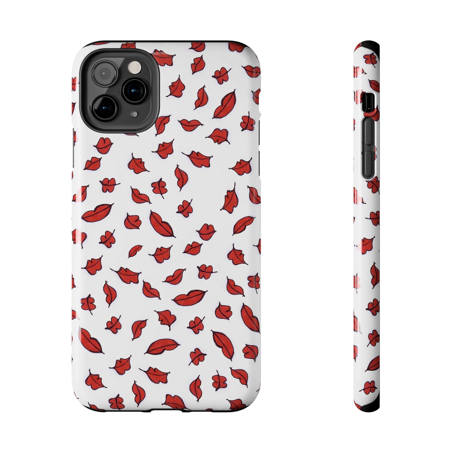 Autumn Lips White Phone Case