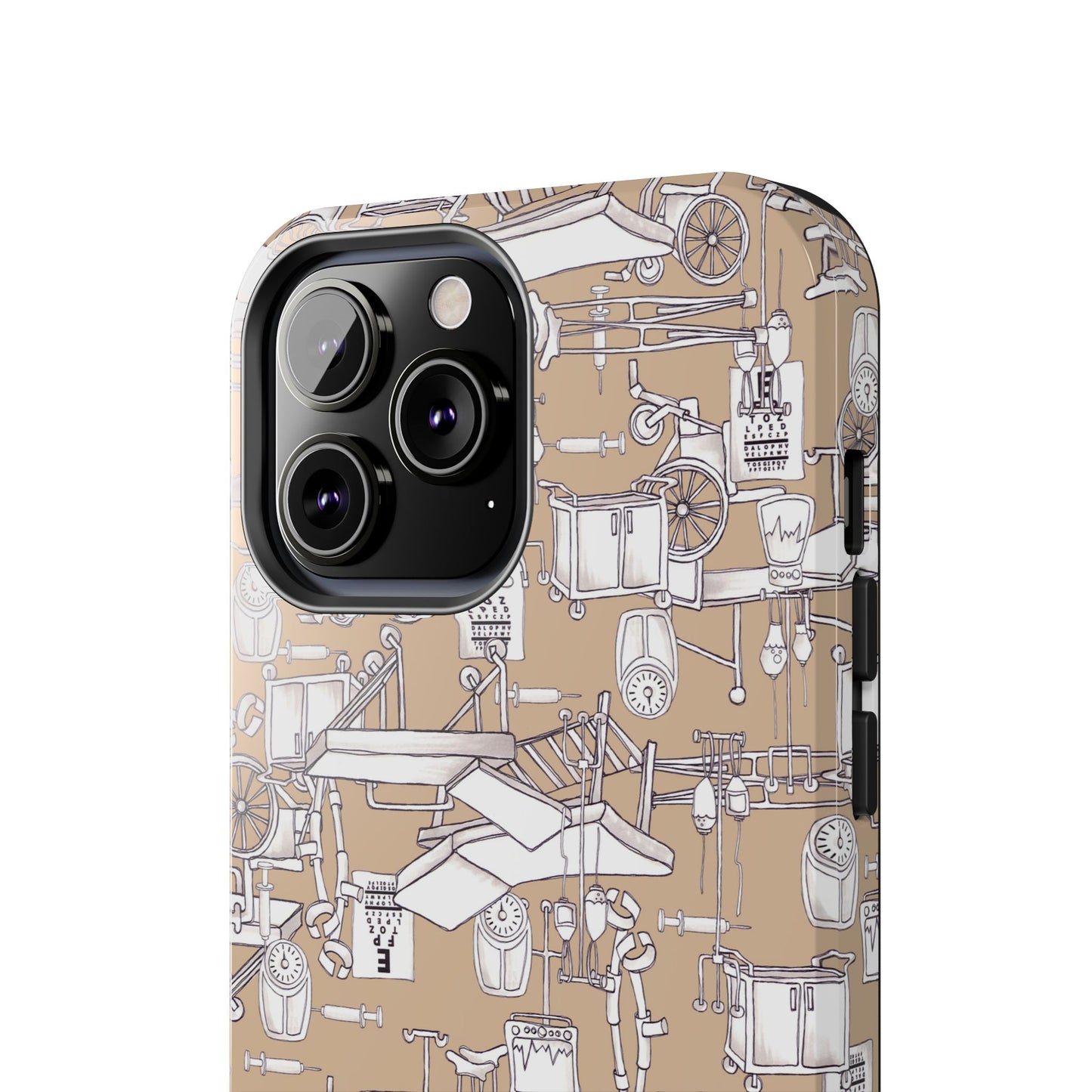 Essentials Khaki / White Phone Case